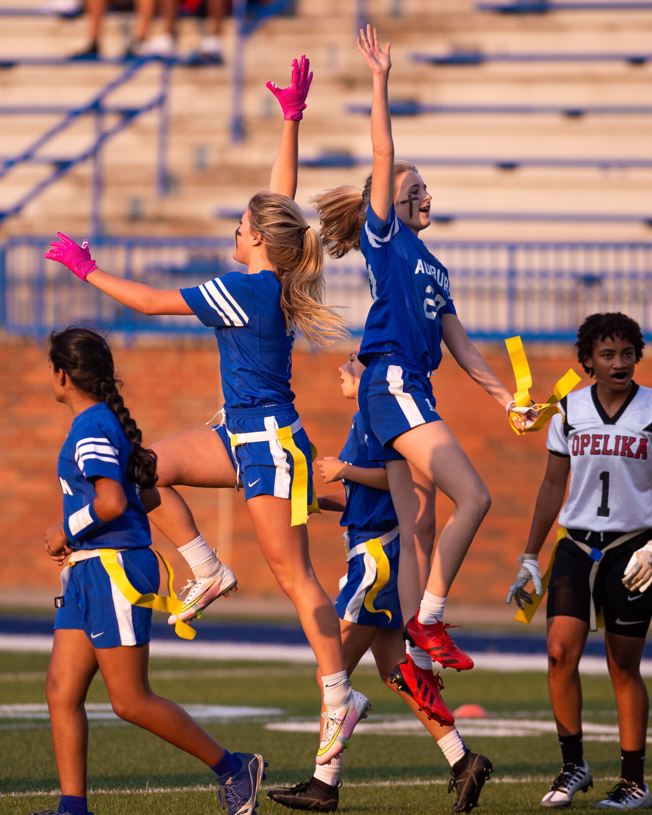 Auburn High vs Opelika flag football